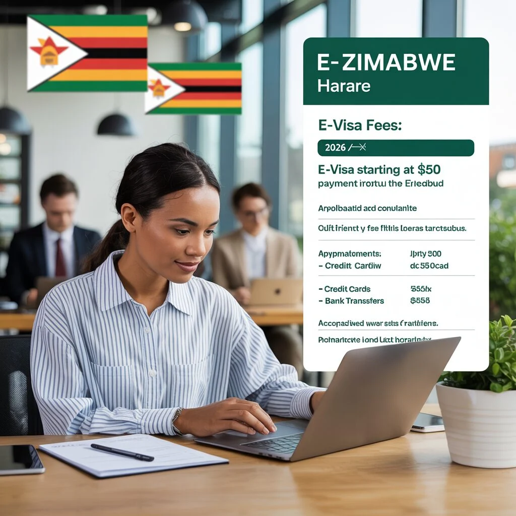 Zimbabwe eVisa Fees 2026: Costs, Payment Methods & What’s Included